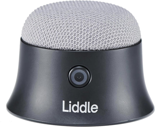 Liddle Speaker Pro - Magnetic Bluetooth Speaker with Microphone for iPhone 12-16, 5W Wireless Sound, 8-Hour Battery, Water-Resistant, Attach Anywhere (Black)